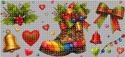 16oz Christmas-S  2064